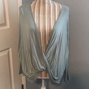 Criss-Crossed blouse